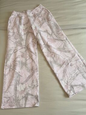 Camo Wide Leg Sweatpants